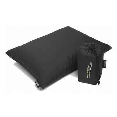 Cocoon péřový polštář Down Travel Pillow L black (VÝPRODEJ)