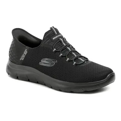 Skechers 232457-BBK černé pánské Slip-in polobotky