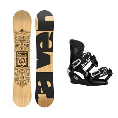 Raven Solid classic snowboard + Gravity Drift black/white vázání