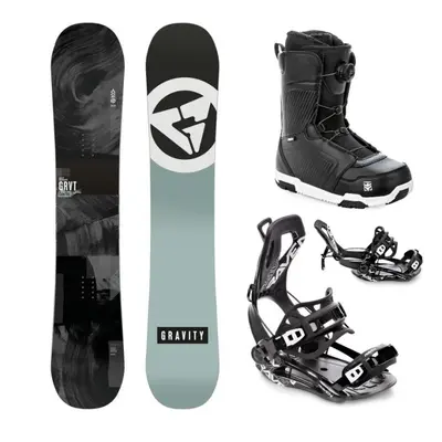 Gravity Contra 24/25 snowboard + Raven Fastec FT360 black vázání + Raven Flush MOZ boty