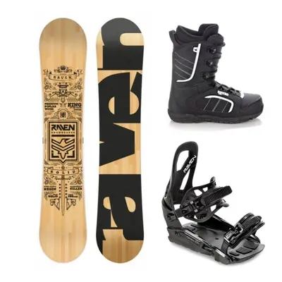 Raven Solid classic snowboard + Raven S230 Black vázání + Raven Target obuv