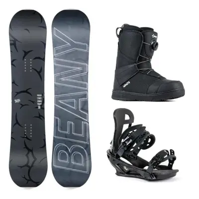 Beany Dust juniorský snowboard + Beany Trust vázání + Beany Ninja BS snowboard