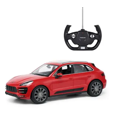 Rastar RC auto Porsche Macan Turbo 1:14 červená