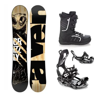 Raven Grizzly snowboard + Raven Fastec FT360 black vázání + Raven Target obuv