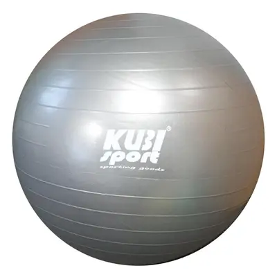 Kubisport Míč gymnastický 750mm, nosnost 150 kg - šedý