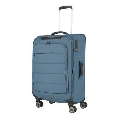 Travelite Skaii 4w M Blue kufr + kosmetická taštička zdarma