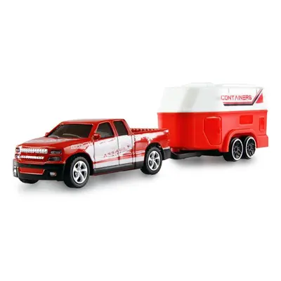 Amewi RC Pickup s přívěsem pro koně 1:64