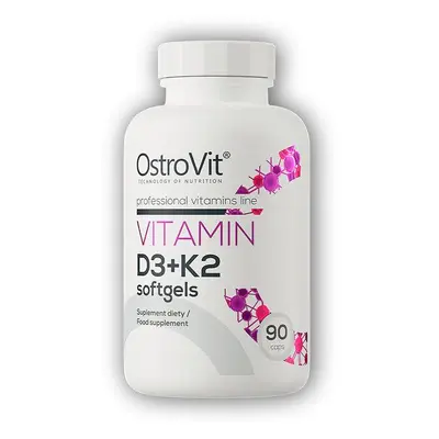 Ostrovit Vitamin D3 + K2 90 kapslí