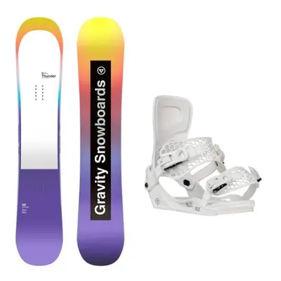 Gravity Thunder 24/25 dámský snowboard + Gravity Rise white vázání