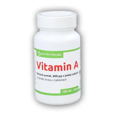 Nutri House Vitamín A 800mcg 100 tablet