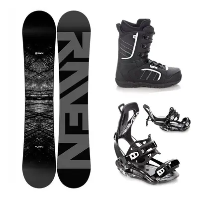 Raven Mystic snowboard + Raven Fastec FT360 black vázání + Raven Target obuv