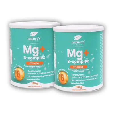 Natures Finest 2x Magnesium + B-Complex 150g