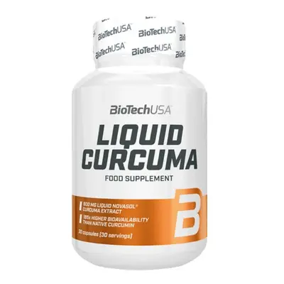 Biotech USA Liquid Curcuma 30 kapslí