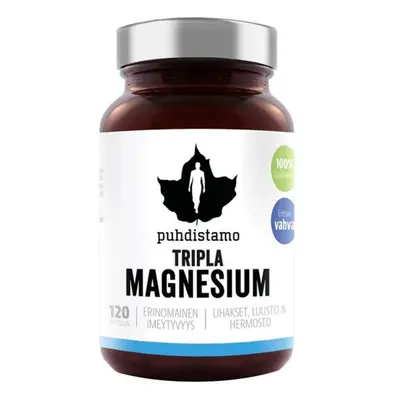 Puhdistamo Triple Magnesium 120 kapslí