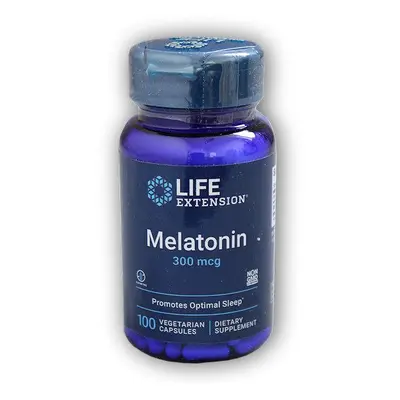 Life Extension Melatonin 300 mcg 100 kapslí