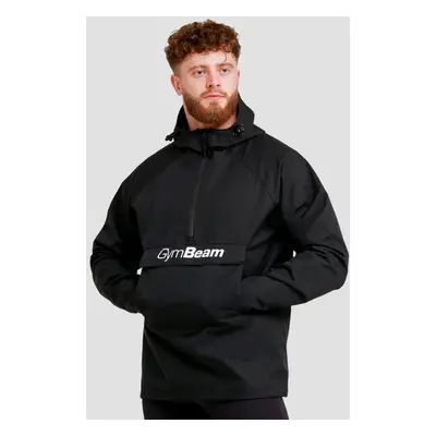 GymBeam Pánská bunda Rain Smock Black