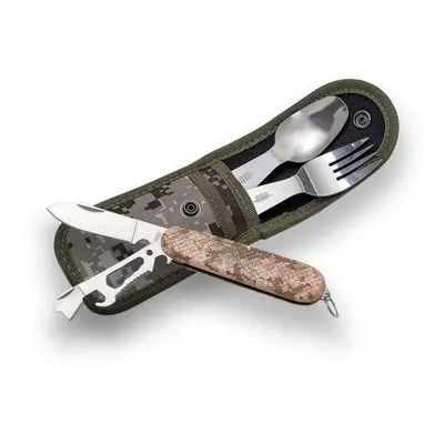 Joker nerezová sada příborů Multitool Camping Set JKR708