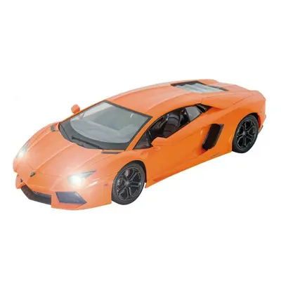 Siva RC auto Lamborghini Aventador 1:10 barva oranžová