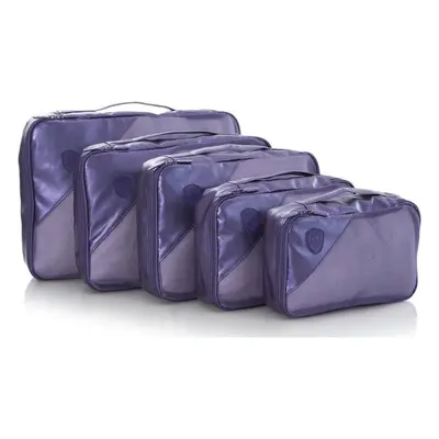 Heys Metallic Packing Cube Navy – 5 kusů