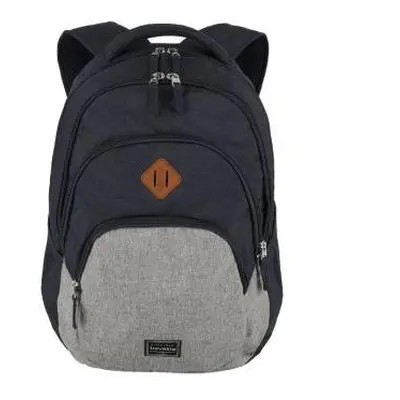 Travelite Basics Backpack Melange Navy/grey batoh