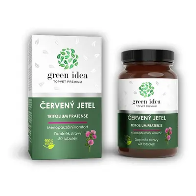 Green Idea Jetel červený 400mg 60 tobolek