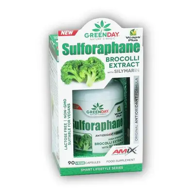 Amix GreenDay Sulforaphane Brocolli Extract+Silymarin 90cps