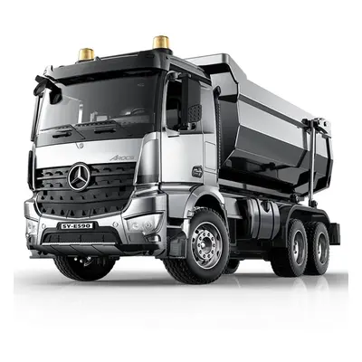 S-idee Mercedes-Benz Arocs RC kovový sklápěč, 1:20, 4WD, šedý + sleva 600,- na příslušenství