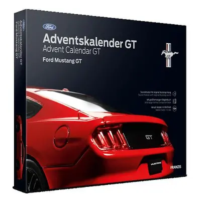 Franzis adventní kalendář Ford Mustang GT se zvukem 1:24