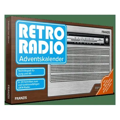 Franzis adventní kalendář Retro rádio stavebnice