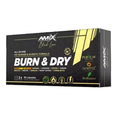 Amix Black Line Burn Dry Blister 90 kapslí