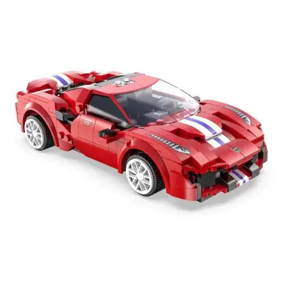 CaDA RC programovatelná stavebnice sportovní auto Red RAce Car 306 dílků