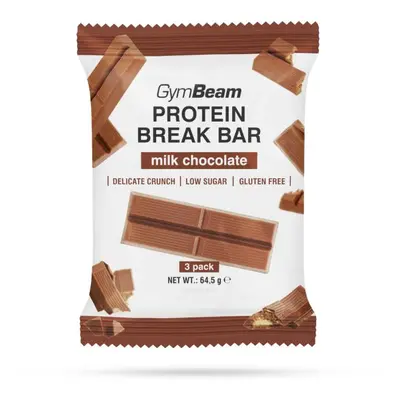 GymBeam Protein Break Bar 3pack 14 x 64,5 g