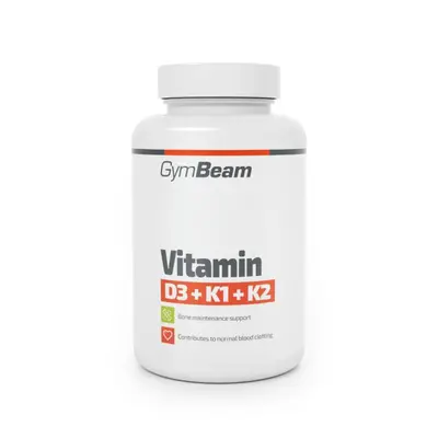 GymBeam Vitamín D3+K1+K2 60 kaps.