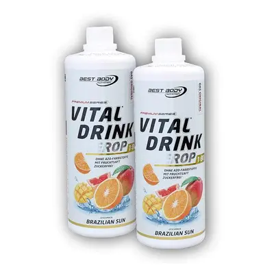 Best Body Nutrition 2x Vital drink Zerop 1000ml