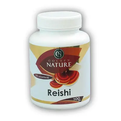 Golden Natur Reishi 30% polysacharidů 100 kapslí