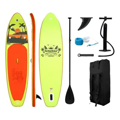 Kubisport Paddleboard 335x84x15 cm s příslušenstvím žlutooranžový