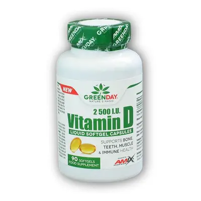 Amix GreenDay Vitamin D3 2500 I.U. 90 tobolek