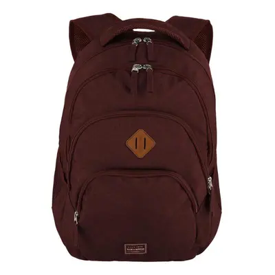 Travelite Basics Backpack Melange Bordeaux batoh