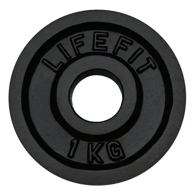 Lifefit Kotouč 1.0kg Angular kovový pro 30mm tyč