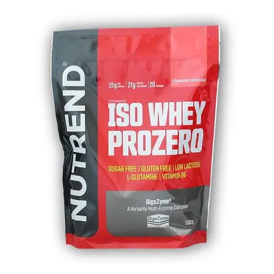 Nutrend Iso Whey Prozero 500g