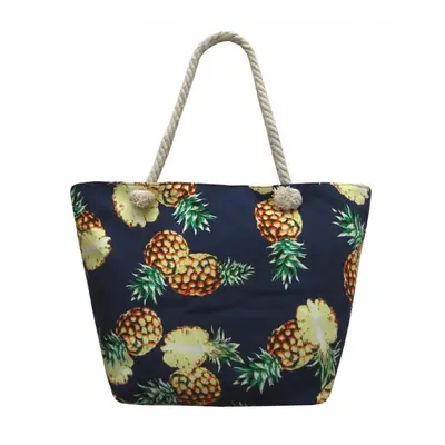 Plážová taška na zip M01701-4 Ananas