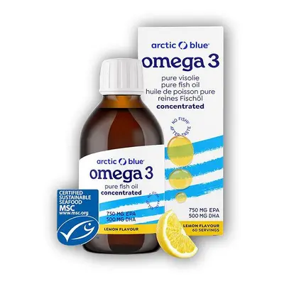 Arctic blue Omega 3 150ml (500mg DHA, 750mg EPA)