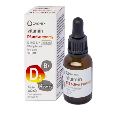 OVONEX Kapky Vitamin D3 active synergy 25 ml