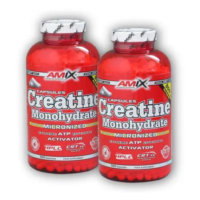 Amix 2x Creatine Monohydrate 500 kapslí