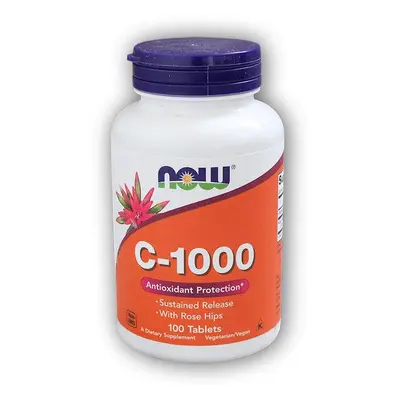 NOW Foods Vitamin C-1000 se šípkem 100 tablet