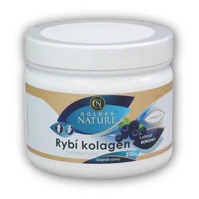 Golden Natur Rybí kolagen + vitamín C 250g