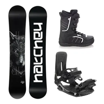 Hatchey Leader freestyle snowboard + Hatchey Tactic vázání + Raven Target obuv