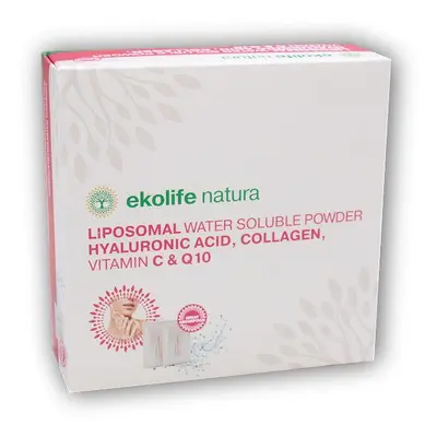 Ekolife Natura Liposomal Hyaluronic Acid, Collagen, Vitamin C 15 x 6.5g