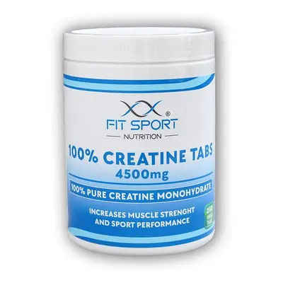 FitSport Nutrition 100% Creatine Tabs 4500mg 240 vege tabs