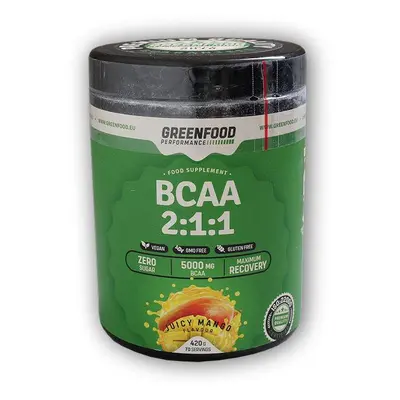 GreenFood Nutrition Performance BCAA 2:1:1 420g